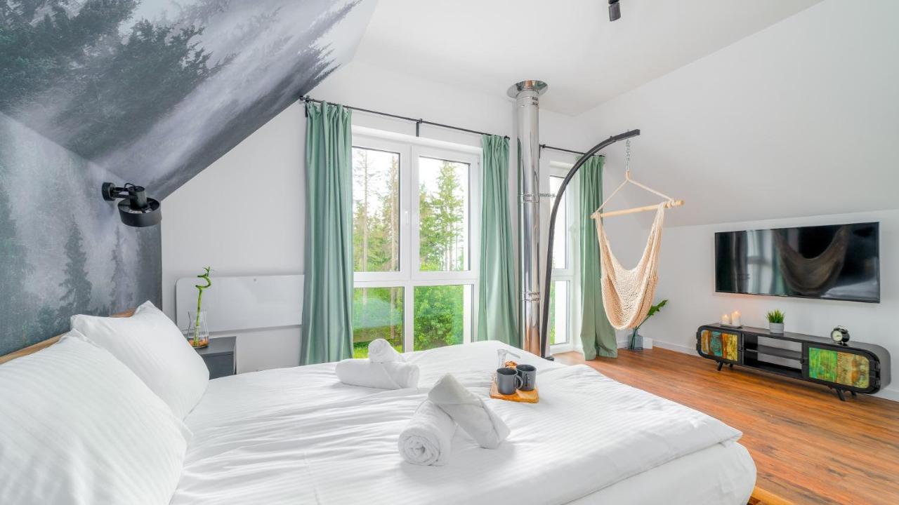 Wonder Home - Domki Gorskie Wolnostojace Z Prywatnymi Tarasami - Zielona Okolica Карпач Екстериор снимка