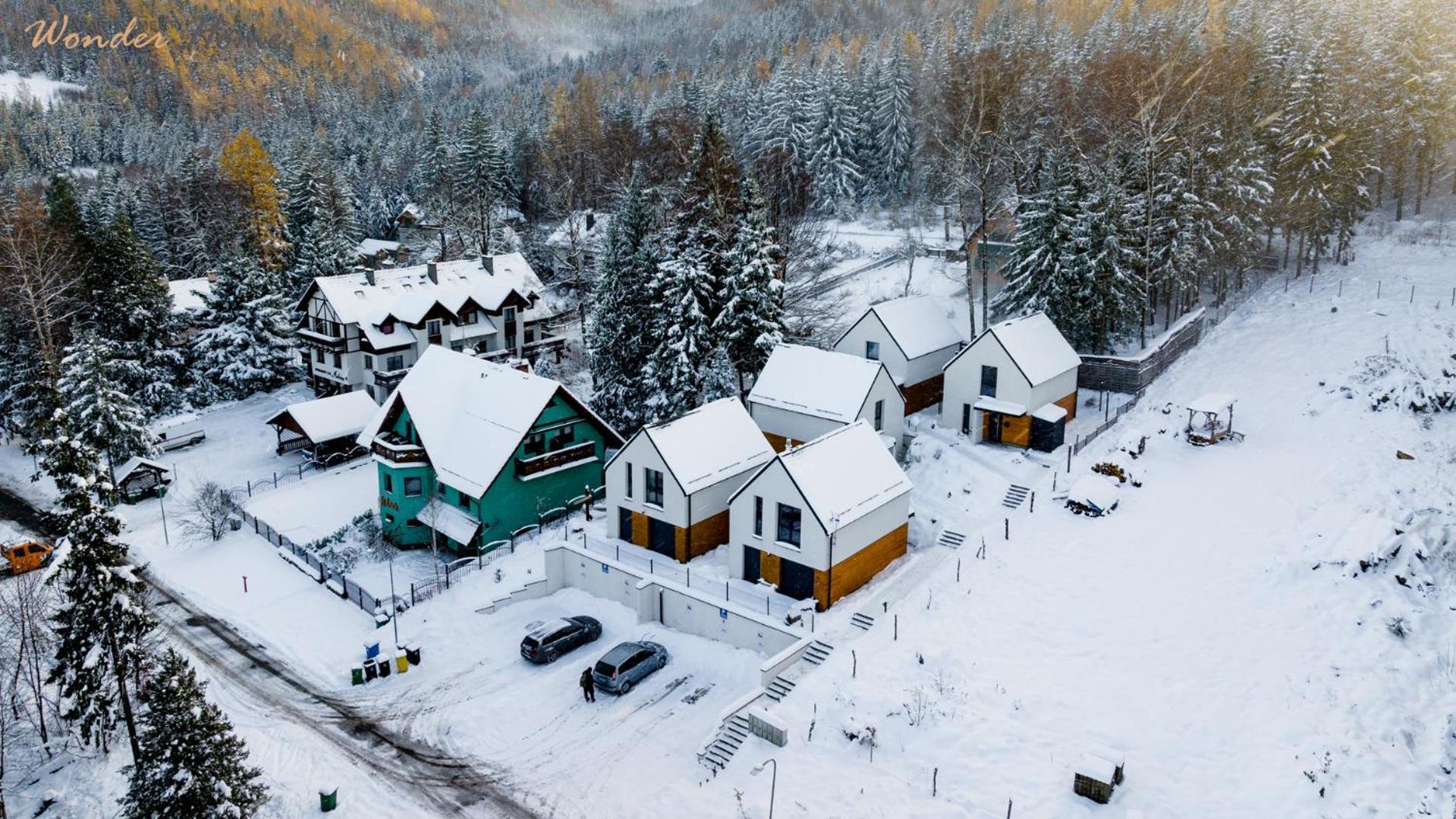 Wonder Home - Domki Gorskie Wolnostojace Z Prywatnymi Tarasami - Zielona Okolica Карпач Екстериор снимка